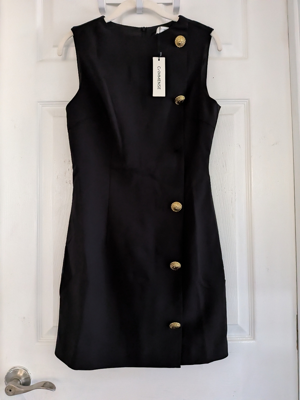 Commense Minimalist Button Tank Dress - Picture 6 of 14